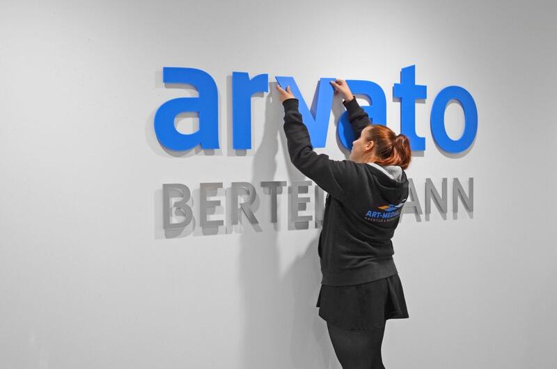 3D Buchstaben Arvato