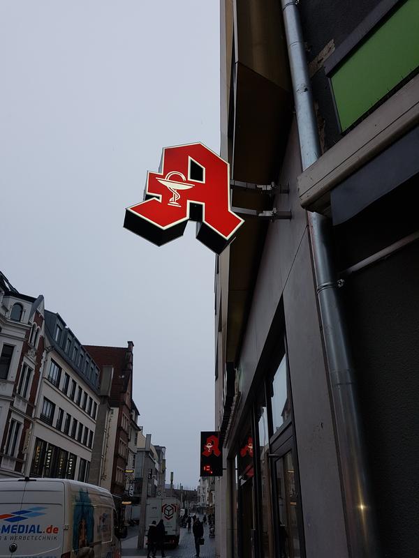 Leuchtschild Haupt-Apotheke
