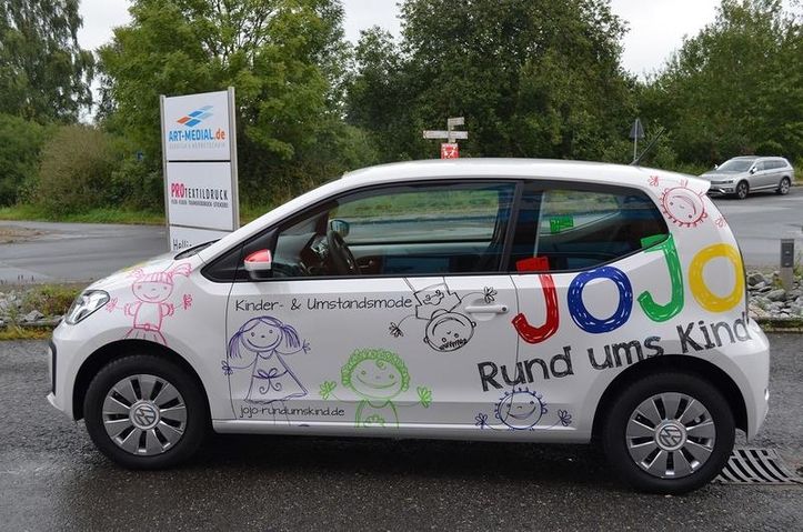 Fahrzeugbeschriftung VW Up