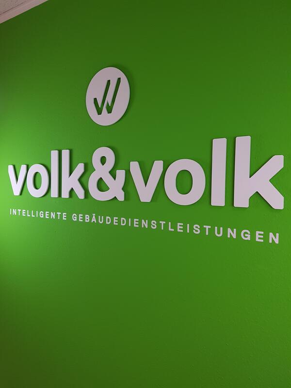 3D Buchstaben Volk & Volk