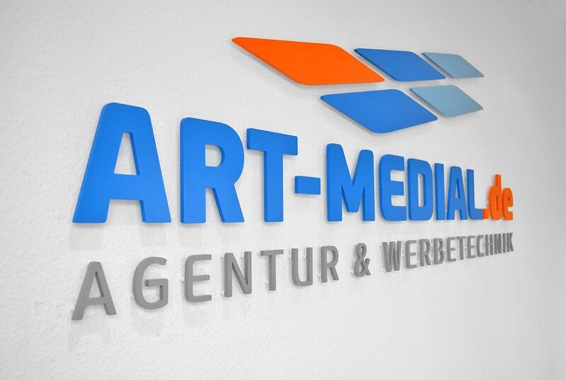 3D Buchstaben art-medial.de
