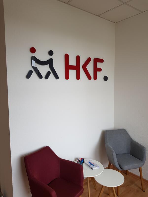 3D Buchstaben HKF